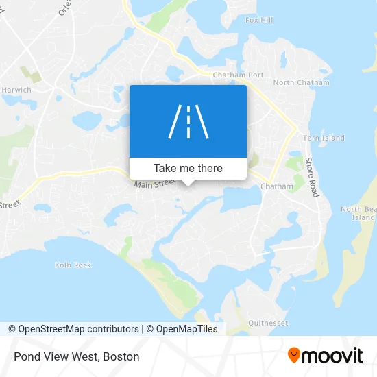 Pond View West map