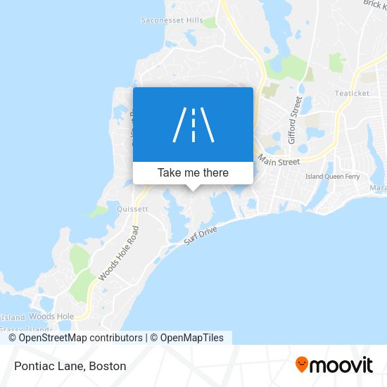 Mapa de Pontiac Lane
