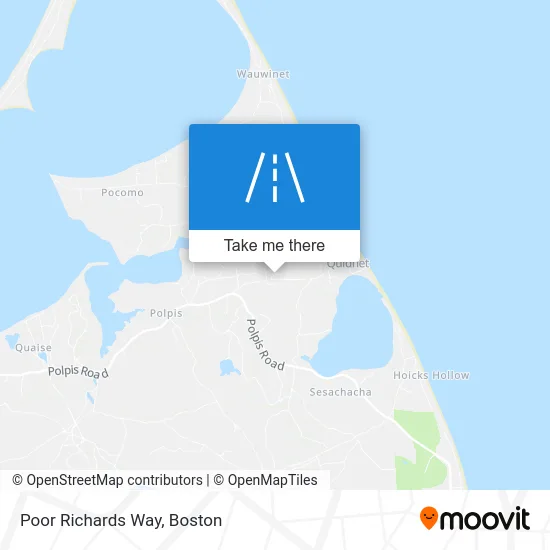 Poor Richards Way map