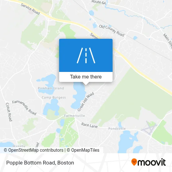 Popple Bottom Road map