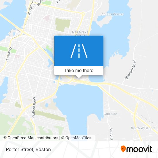 Mapa de Porter Street