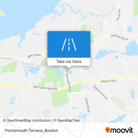 Mapa de Portsmouth Terrace