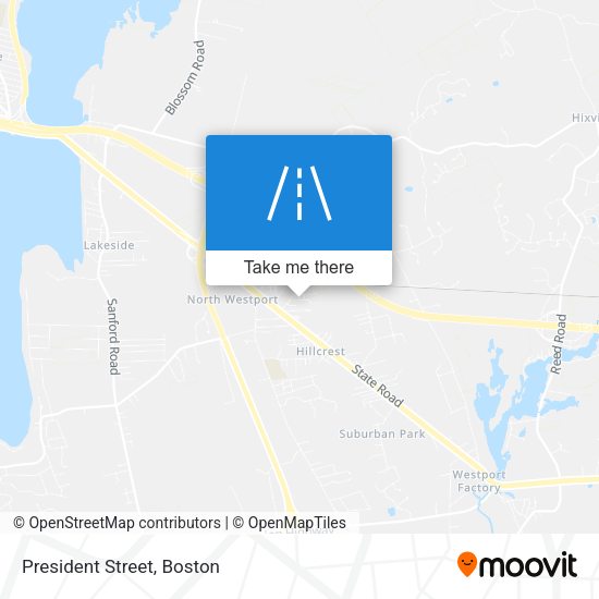 Mapa de President Street