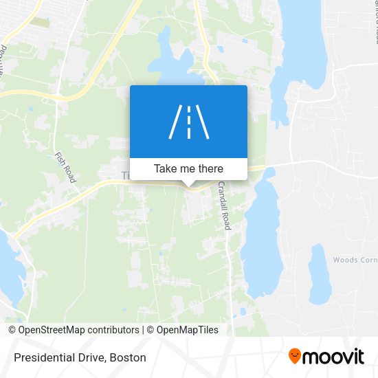 Mapa de Presidential Drive