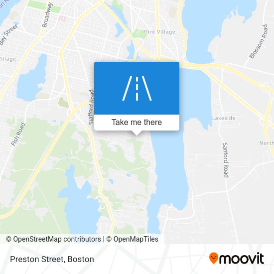 Mapa de Preston Street