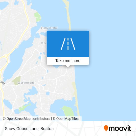 Mapa de Snow Goose Lane