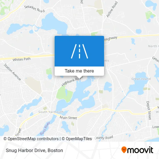 Snug Harbor Drive map