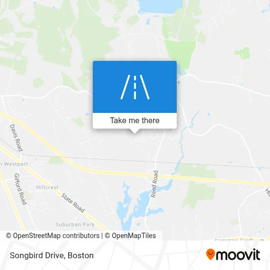 Songbird Drive map
