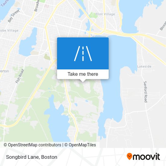 Mapa de Songbird Lane