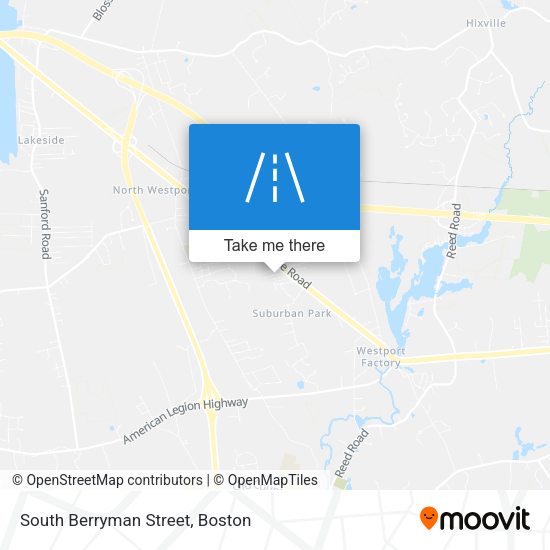 South Berryman Street map