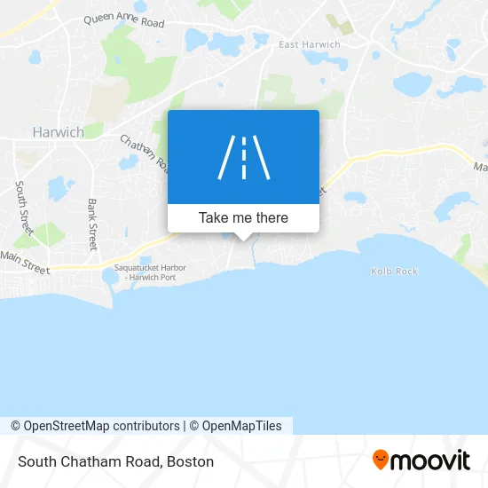 South Chatham Road map