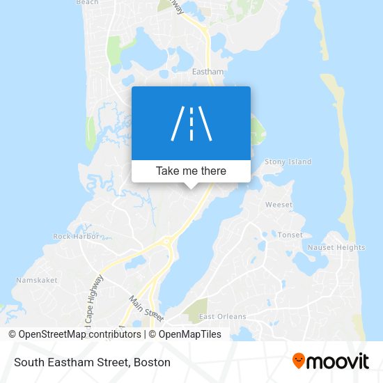 Mapa de South Eastham Street