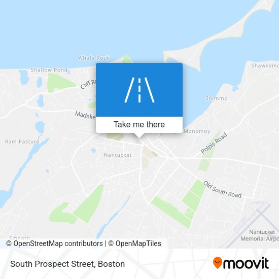 Mapa de South Prospect Street
