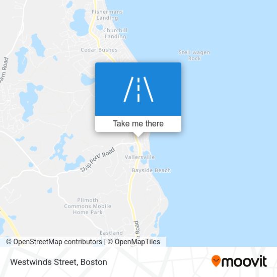 Mapa de Westwinds Street