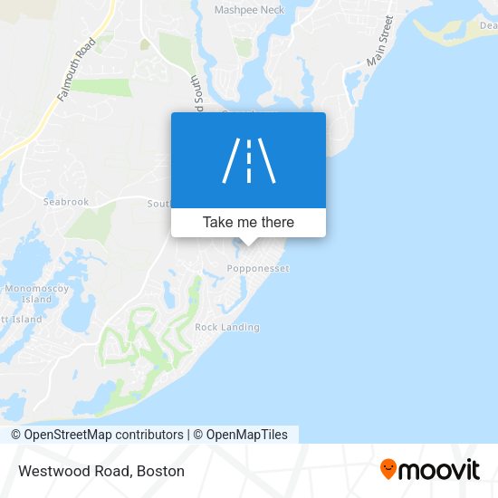 Mapa de Westwood Road