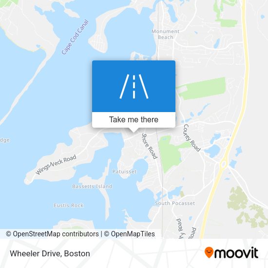 Mapa de Wheeler Drive