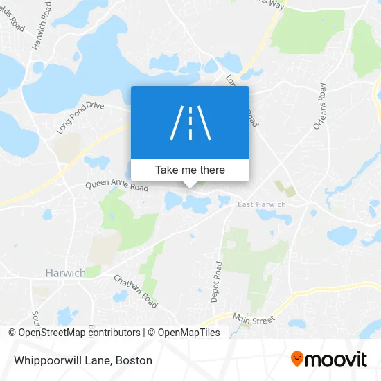 Whippoorwill Lane map