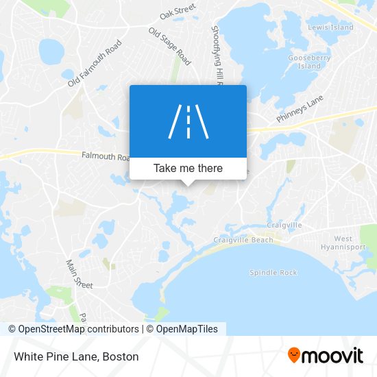 Mapa de White Pine Lane