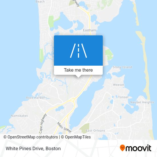 Mapa de White Pines Drive
