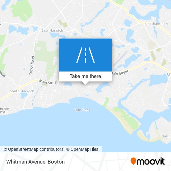 Mapa de Whitman Avenue