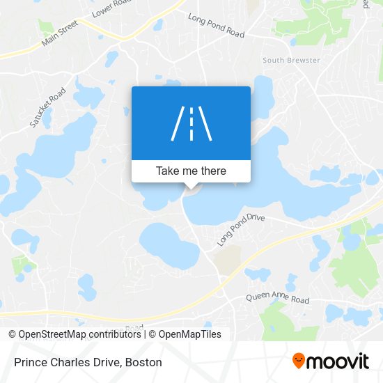 Mapa de Prince Charles Drive