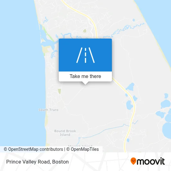 Prince Valley Road map