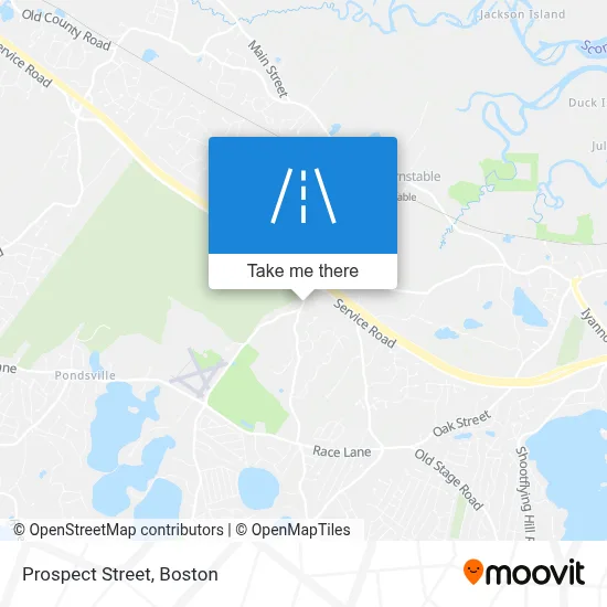 Prospect Street map