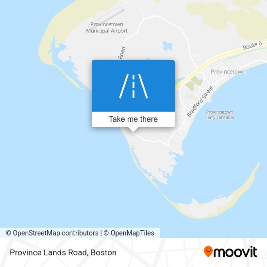 Mapa de Province Lands Road