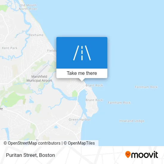 Puritan Street map