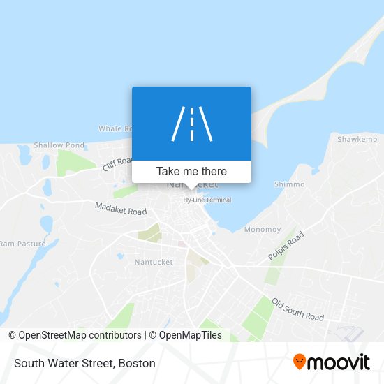 Mapa de South Water Street
