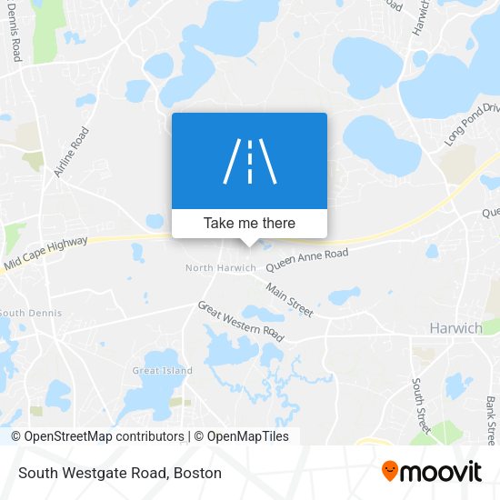 South Westgate Road map