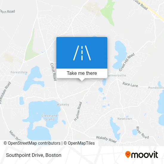 Southpoint Drive map