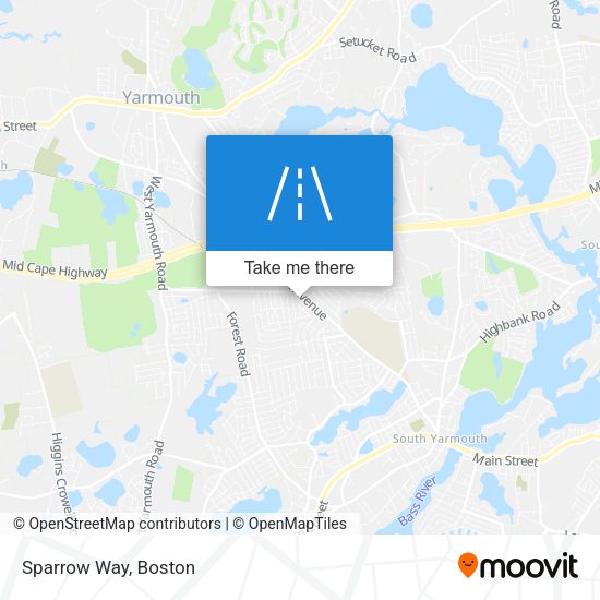 Mapa de Sparrow Way