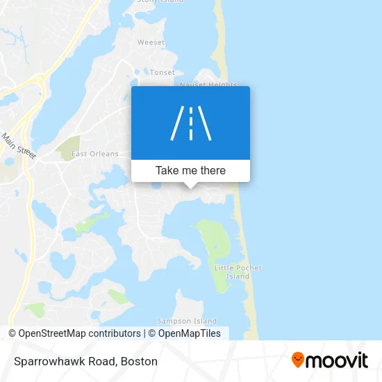 Mapa de Sparrowhawk Road