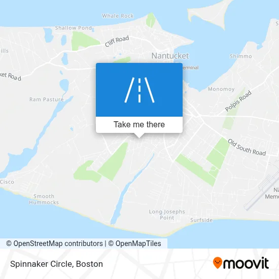 Spinnaker Circle map