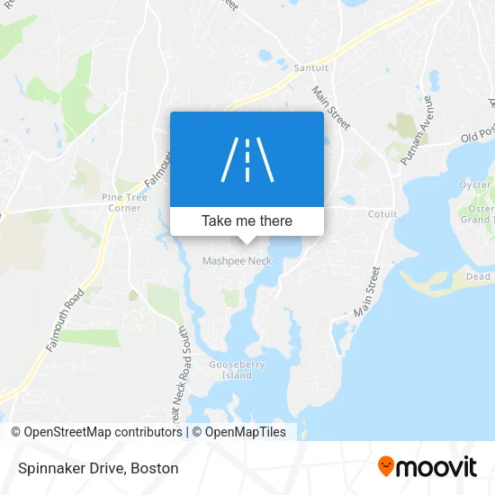 Mapa de Spinnaker Drive