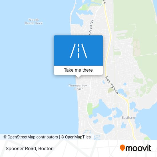 Mapa de Spooner Road