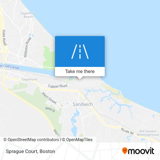 Mapa de Sprague Court