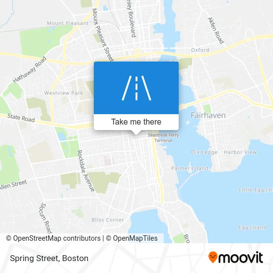Spring Street map