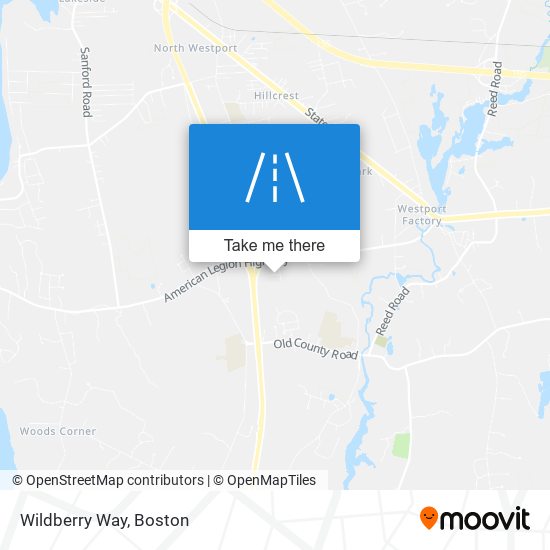 Wildberry Way map