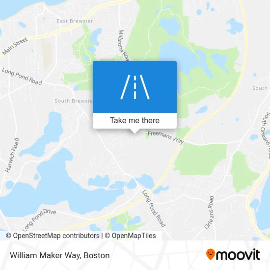 William Maker Way map