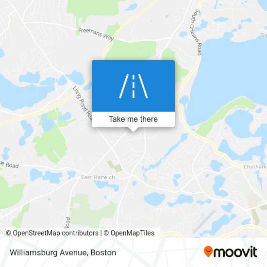 Mapa de Williamsburg Avenue