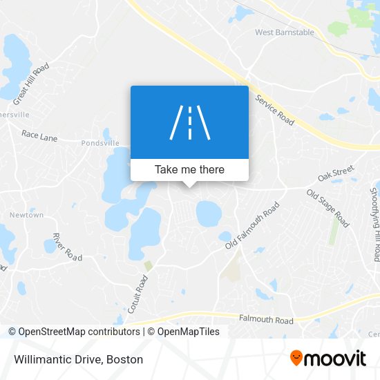 Mapa de Willimantic Drive