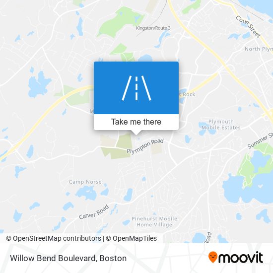 Willow Bend Boulevard map