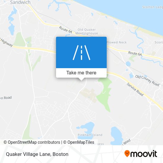 Mapa de Quaker Village Lane