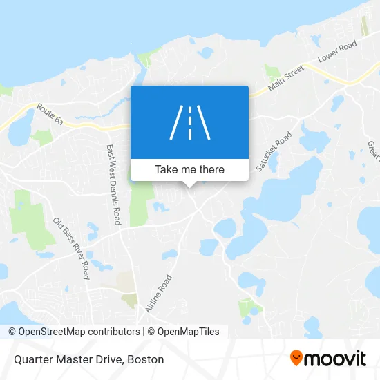 Quarter Master Drive map