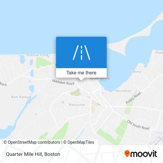 Mapa de Quarter Mile Hill