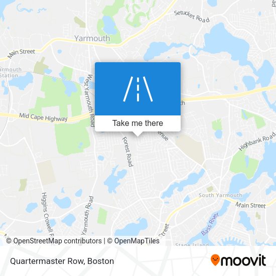 Mapa de Quartermaster Row