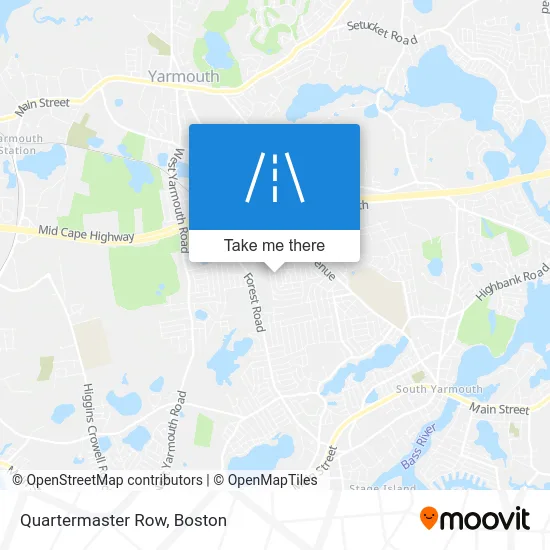 Quartermaster Row map