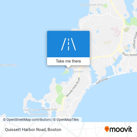 Mapa de Quissett Harbor Road